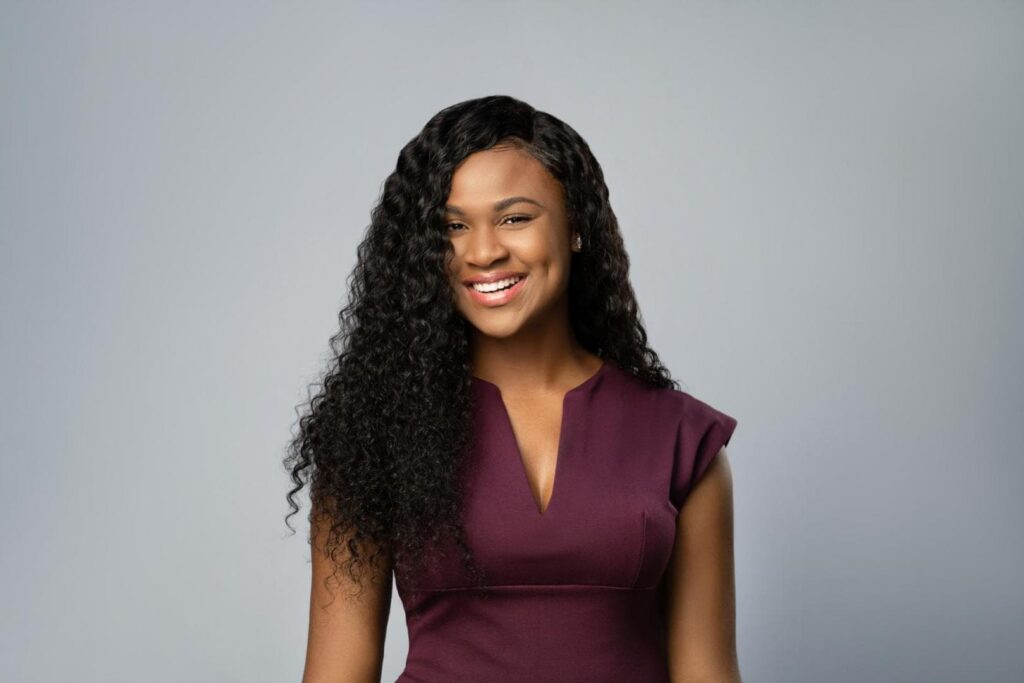 Headshot of Jen Nwankwo, Ph.D. Founder & CEO of 1910 Genetics