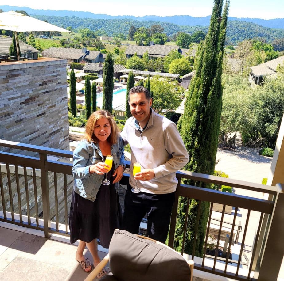 Tamara Steffens and Anand Shah celebrate Databook's successful Series A fundraise