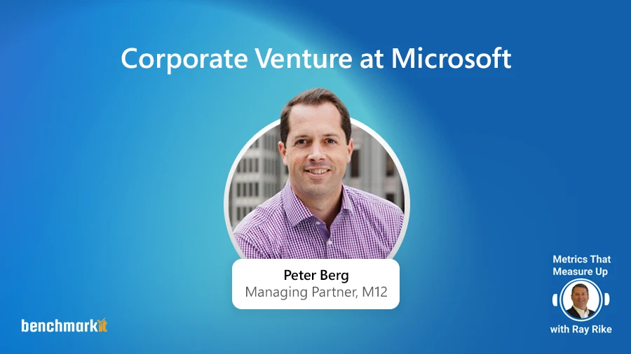 Corporate Venture Capital Investing at Microsoft Peter Berg